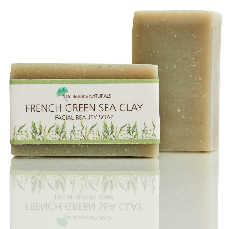 French Green Sea Clay Facial Soap